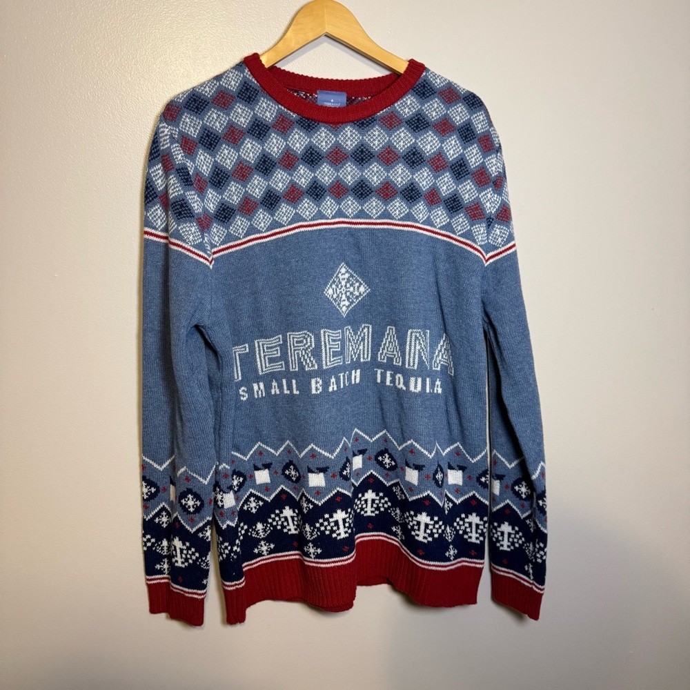 Teremana Small Batch Tequila “Share The Mana” Men's Sweater Size XL
